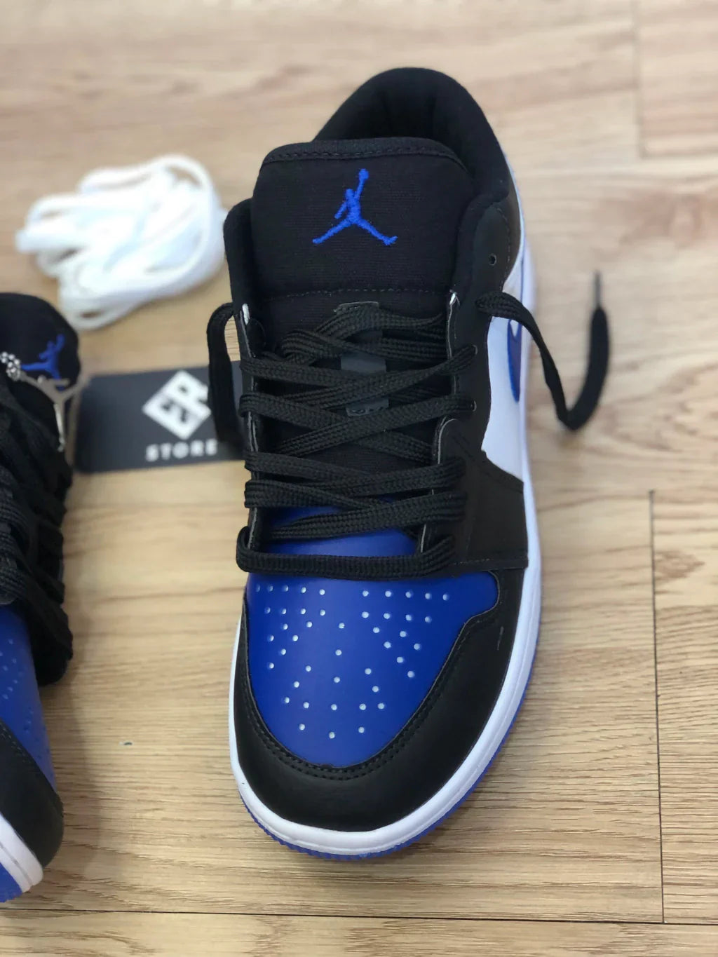 Zapatilla Nike Unisex - Air Jordan 1 Low -Azul