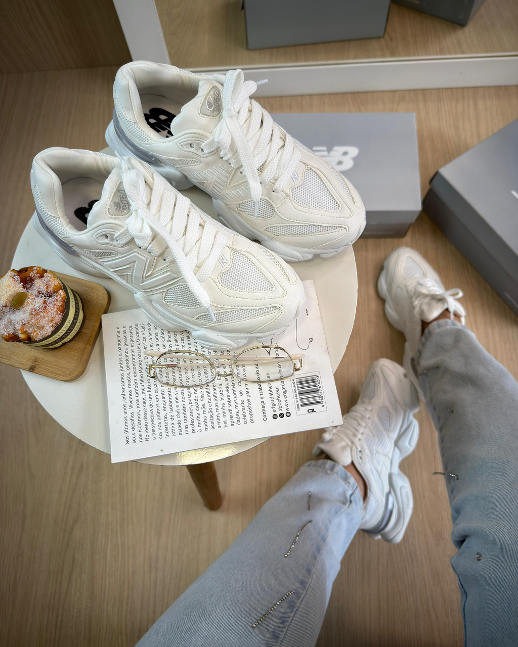 New Balance 9060 Unisex - Off-White/Blanco (Lanzamiento)