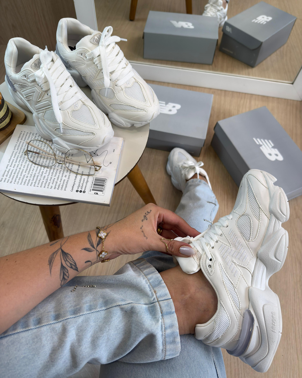 New Balance 9060 Unisex - Off-White/Blanco (Lanzamiento)