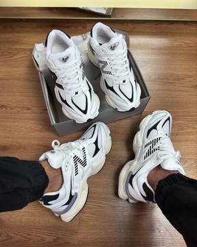 New Balance 9060 Unisex - Blanco/Negro (Lanzamiento)