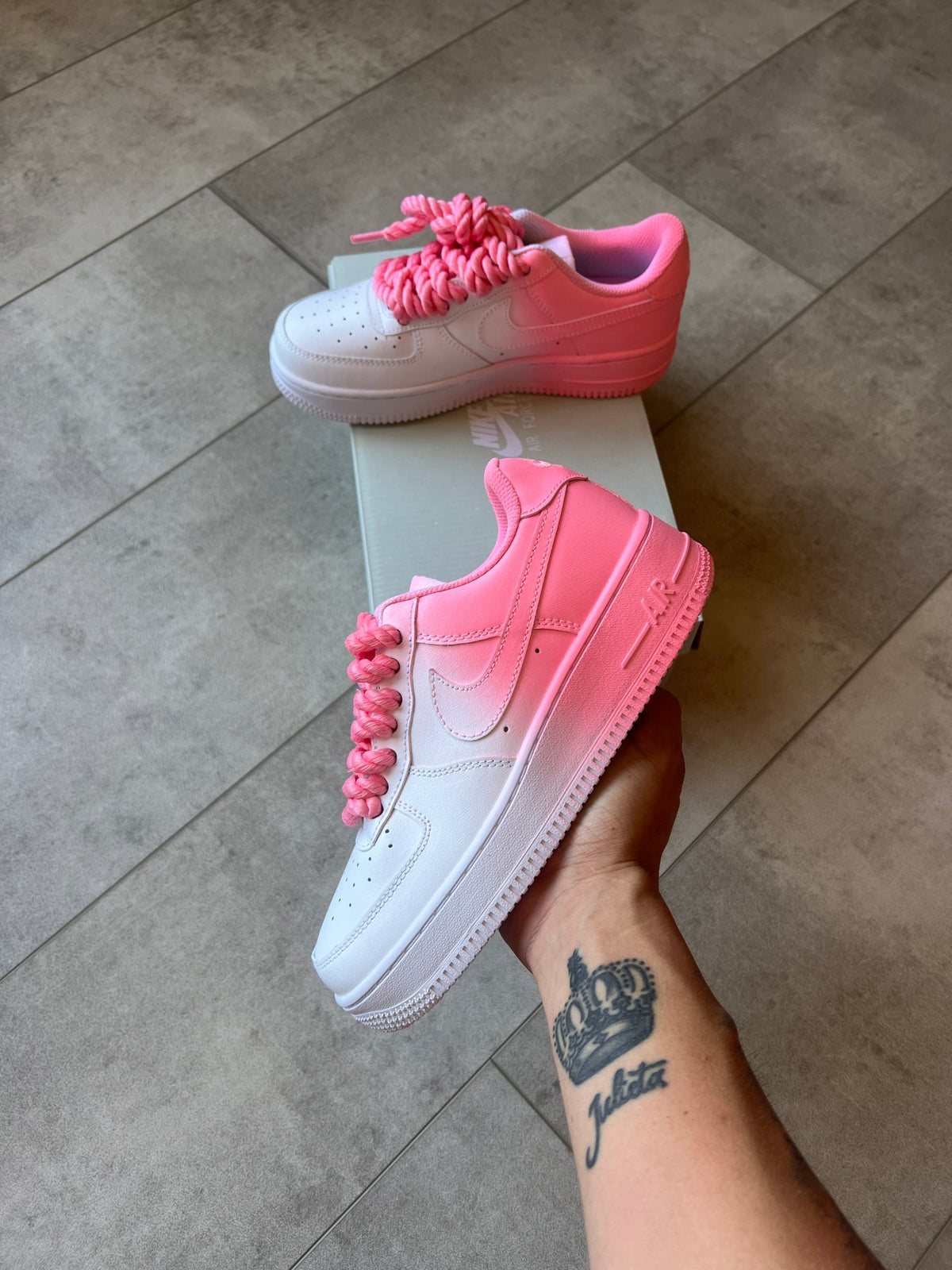 Air force 1 ‘custom pink’