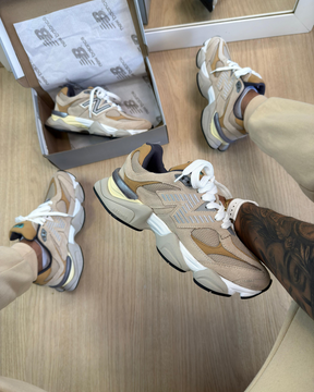 New Balance 9060 Unisex - Marrón/Beige/Gris (Lanzamiento)