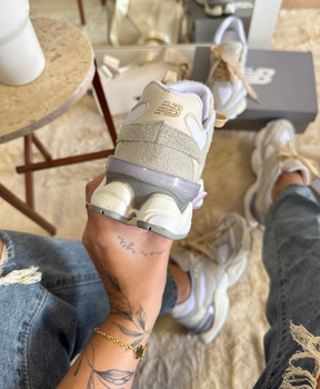 New Balance 9060 Unisex - Blanco/Crema (Lanzamiento)