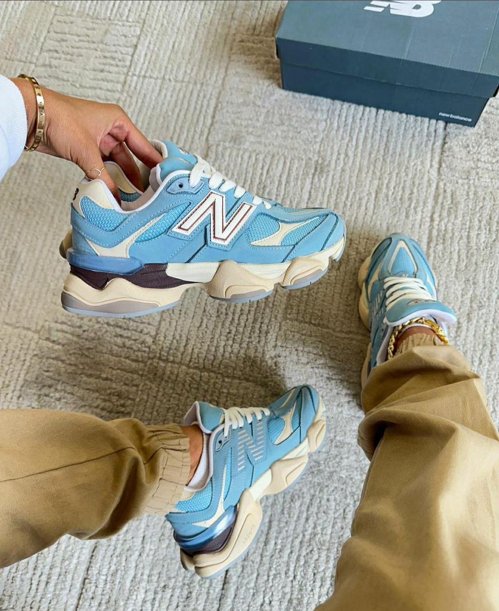 New Balance 9060 Unisex - Azul (Lanzamiento)