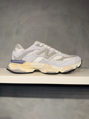 New Balance 9060 Unisex - Blanco/Gris (Lanzamiento)