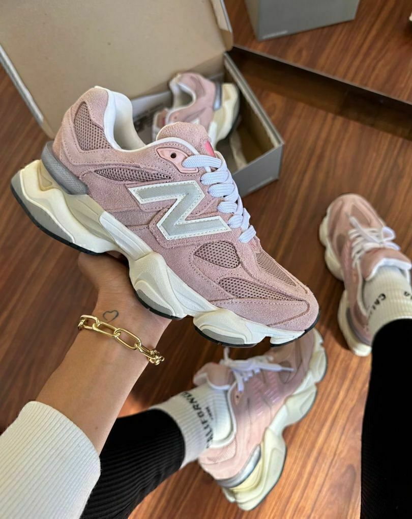 New Balance 9060 Unisex - Rosa/Gris (Lanzamiento)